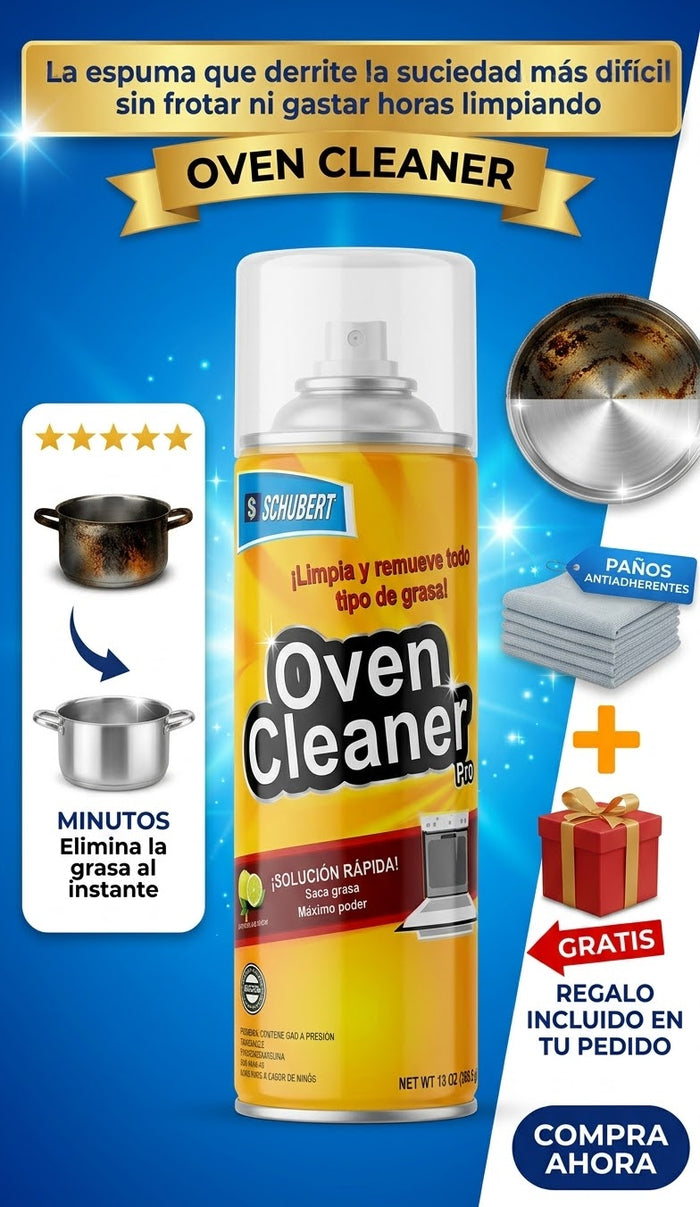 Oven Cleaner - limpiador y remueve la grasa!