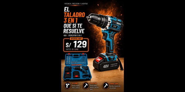 Taladro 4 en 2